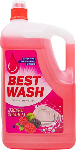 Best Wash Dishwashing Liquid Forest Berries 5 L