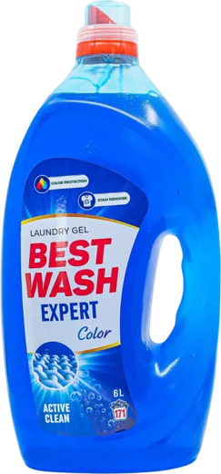 Best Wash Laundry Gel Color Active Clean 6 L