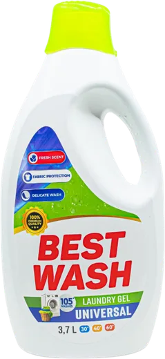 Best Wash Laundry Gel Universal 3.7 L